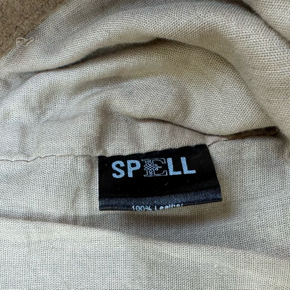 Rare Spell & The Gypsy Cowboy Dreams Suede Fringe Shorts Size 8 - Picture 10 of 16